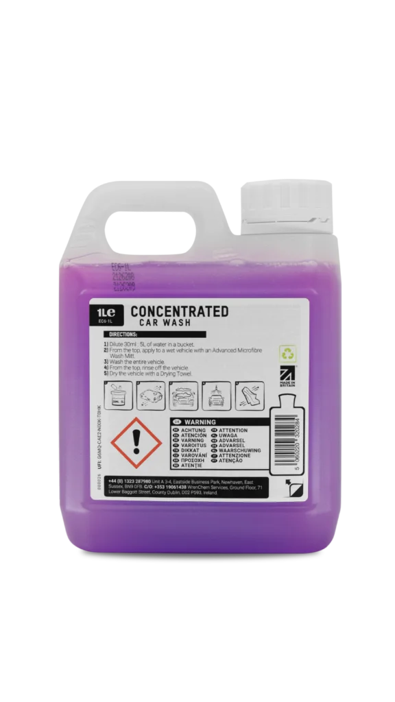 ValetPRO Concentrated Car Wash Seramik Korumalar İçin Ph Dengeli Konsantre Şampuan 1lt. - Görsel 2
